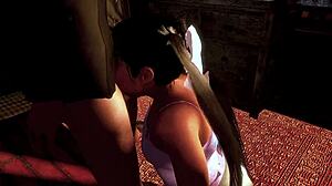 Deepthroat sucking and fucking scenes