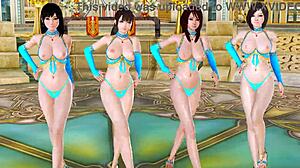 hora de antojar 1 - miu hinasaki, sango, yuri kozukata, and kim jiyun dance sensually