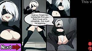 Nier Hentai 2B Gets Fucked Hard in Wild Game Action