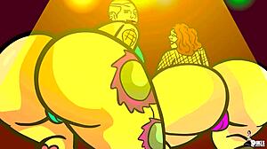 Ginger Seduces New Big Dick Customer in Manga