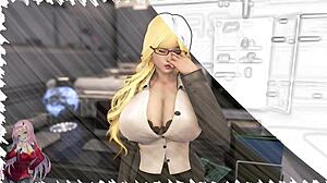 hey, wanna see cock sliding between boobs in 3d anime gameplay?