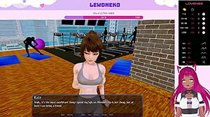 LewdNeko VTuber Plays Harem Hotel with Elf Maid Blowjob!