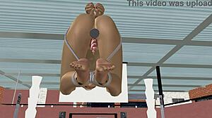 Dialogic-Provocative Can You Handle This 3D Beauty's Pussy and Anal Play?