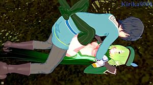 Steamy Sword Art Online: Princess Connect scenes