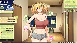 Summer Clover Harem Game Ep 7 Blonde Sister’s First Climax