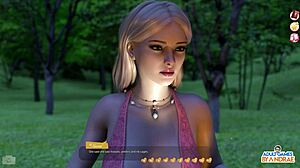 Cartoon porn by the campfire