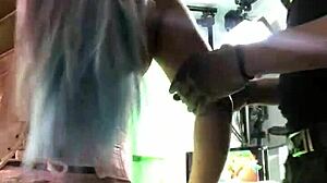 Big booty slut slammed hard by monster black cock!