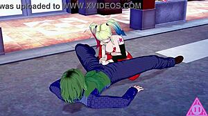 Harley Quinn Hentai Blowjob and Handjob Make Me Horny 😈