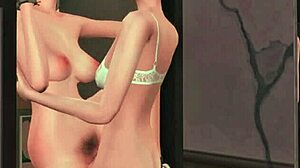 Seduction of Futa babes in SFM