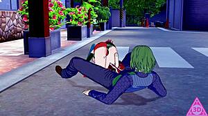 Harley Quinn Hentai Blowjob and Handjob Make Me Horny 😈