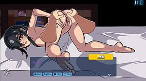 Cartoon porn with spanking and blowjob