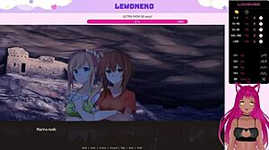 Lewdneko the Vtuber Plays Highway Blossoms Part 2 Again