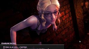 Beautiful big-breasted blonde in 3D sex video