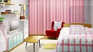 Ronda kövér srác elveszíti a szüzességét a nagy cicis mostohatestvérrel a Youkai Busters ep7-ben