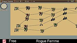 Rogue femme v X-Men anime hře