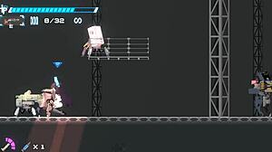 Action-packed walkthrough of the anime-style game Metal Flame