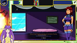 Jinx in the world of Cartoon Porn: Teen Titans Tower Part 3