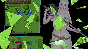 Demon Hunter Part 1: 3D Blowjob and Missionary Cum