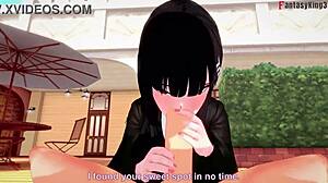 Sunako Nakahara office girl gives steamy blowjob at nomikai 1