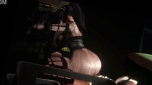 Woman Fucked While Waiting for Food!