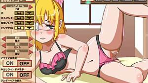 Beautiful girl enjoys intense sex in steamy hentai game