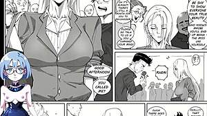 Futa and girl's night out in animated porn video