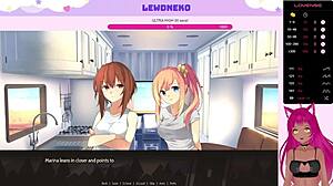 Lewdneko the Vtuber Plays Highway Blossoms Part 2 Again