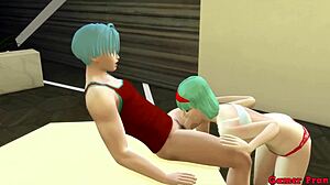 yo, check vegeta’s wife bulma getting double anal in dragon ball hentai!