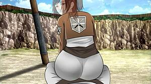 Attack on Survey Corps Sasha Braus in All Raw Sex Scenes