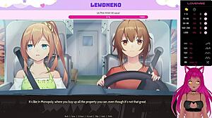 Lewdneko the Vtuber Plays Highway Blossoms Part 2 Again