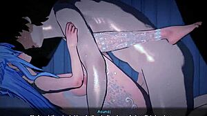 In Sword Art Online NTR 2, Asuna Yuuki rides hard in the memory room. Final part 2 for non-readers!