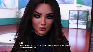 Being a Dik 139: Busty rich brunette thanks me for stretching her tight pussy.