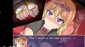 Oh Damn! Who’s Sucking Off the Monster in HRPG Knights Story?