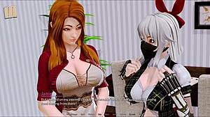 A walkthrough of the anime-style game Harem Hotel 117