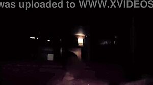 Mixed bathing turns steamy at an outdoor hot spring. Skinny Asian teens soak in sensual Japanese vibes.