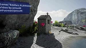 Hey Emilia, ready for some wild 4K action in Playroom Room 8? Ultra settings, uncensored 3D hentai game!