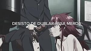 Did this vampire girl really want me in dubbed hentai pt-br?