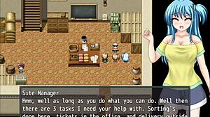 Yo, doing city tasks with my cute friend to meet the duke in holy fruit quest part 1!