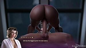 apocalust - ebony college professor hooks up with bigdick-student for wild ride