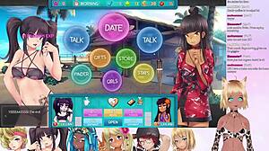 Vtuber LewdNeko plays HuniePop 2 for double date fun