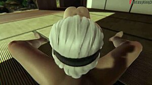 2-B Naked in Sheer FantasyKing3! Full 1hr 3D Movie Chapter 4!