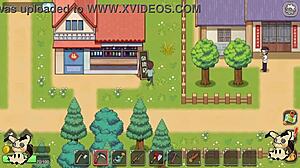 Hentai Game Village Rhapsody Parte 7 Español with Anciana and Lamia!