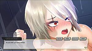 SF Girls Voiced Hentai Game Ep 6 - Fuck Cute Tomboy in Shower
