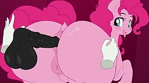 핑키파이 거대 엉덩이 헨타이 액션으로 광란 팬들