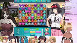 Vtuber LewdNeko plays HuniePop 2 for double date fun