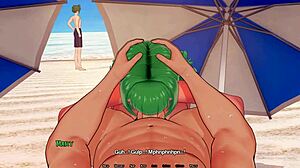 Holy Hell! The King of Summer Brings Sexy Beach BJ and Hidden NTR With Monster Cock Action!