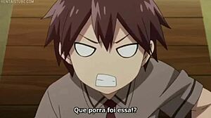 Did this vampire girl really want me in dubbed hentai pt-br?