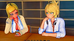 futa throat fucking gets me every time in futas world ep 4