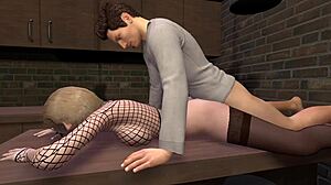 My Girl's Best Friend Craves Her First Big Dick in 3D Hentai