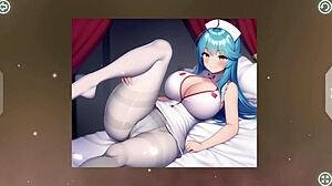 What secrets does the hentai nurse hide in her hospital gallery?